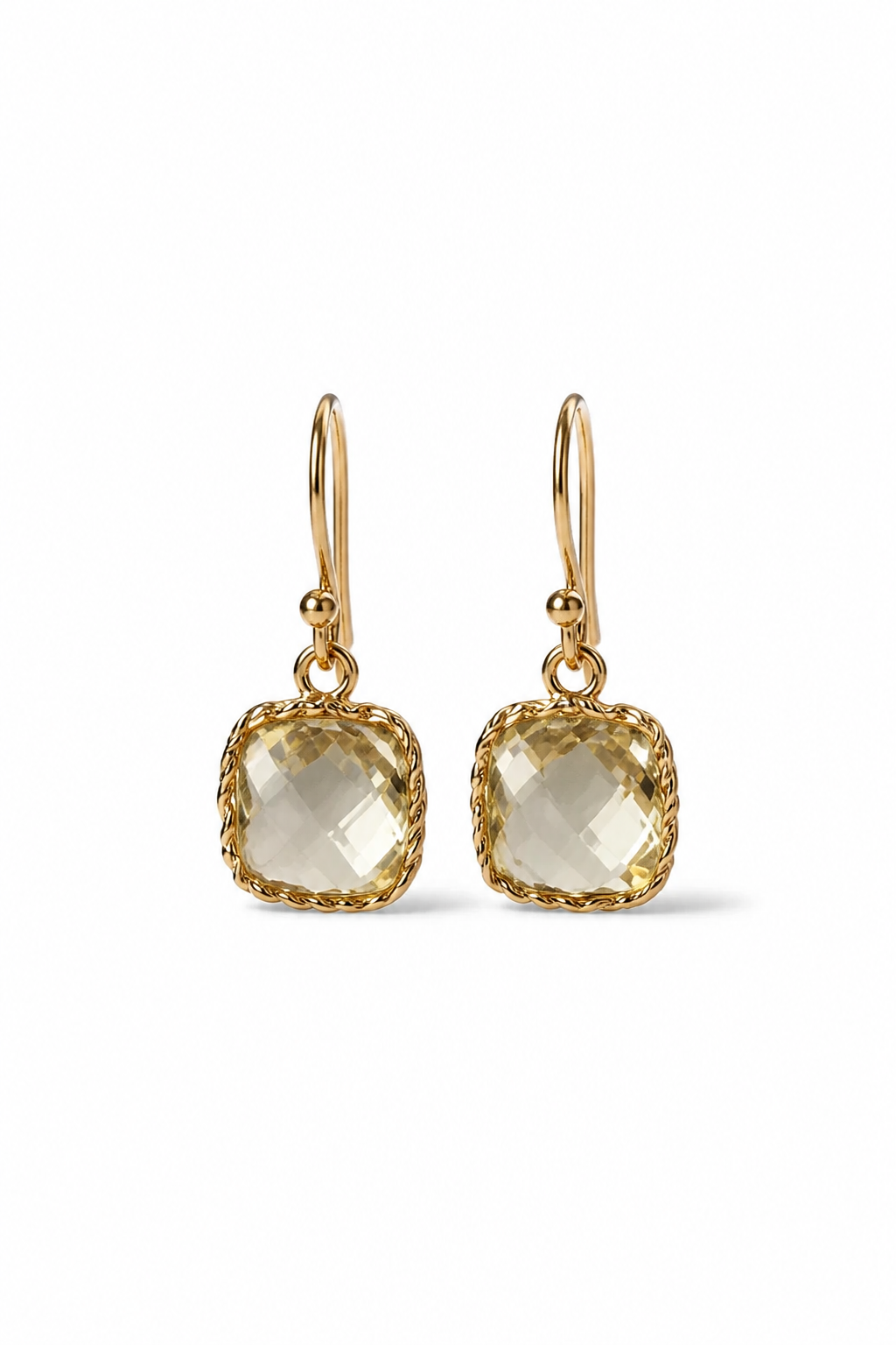 AMRAPALI EARRINGS - CANARY YELLOW
