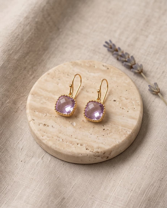 AMRAPALI EARRINGS - LAVENDER