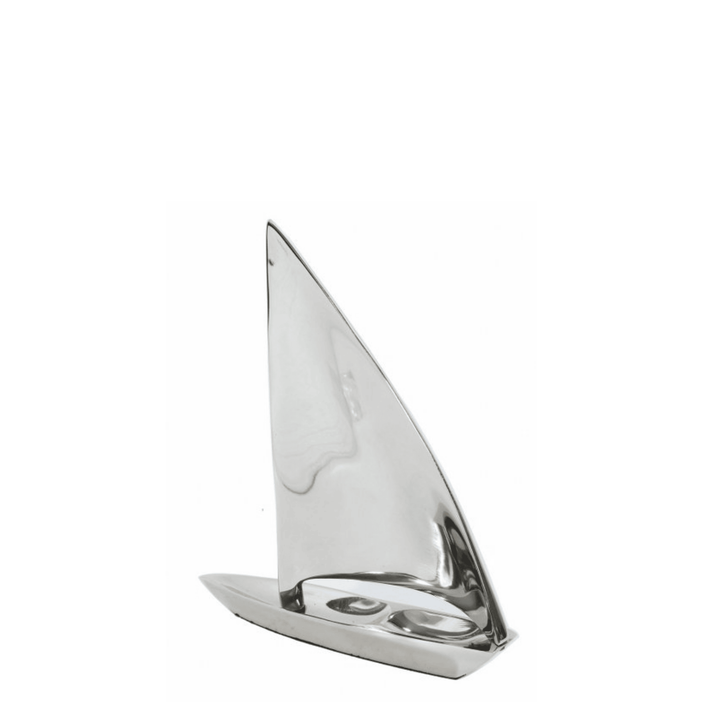 SILVER SAIL BOAT - SMALL
