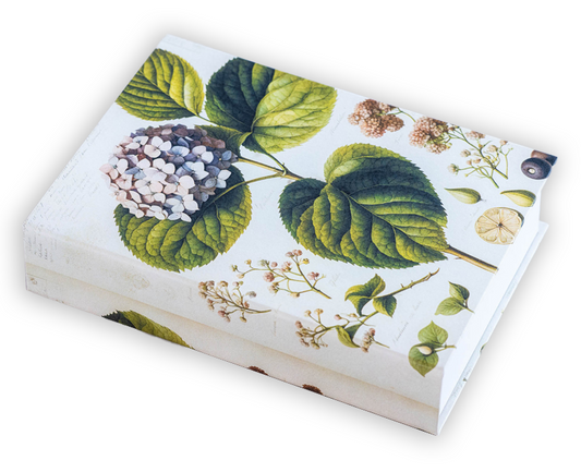 OLD BOTANICALS MAUVE HYDRANGEA JOTTER PAD