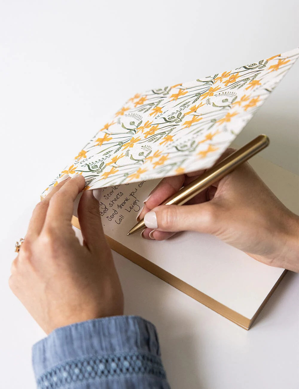 DAFFODIL A5 JOTTER PAD