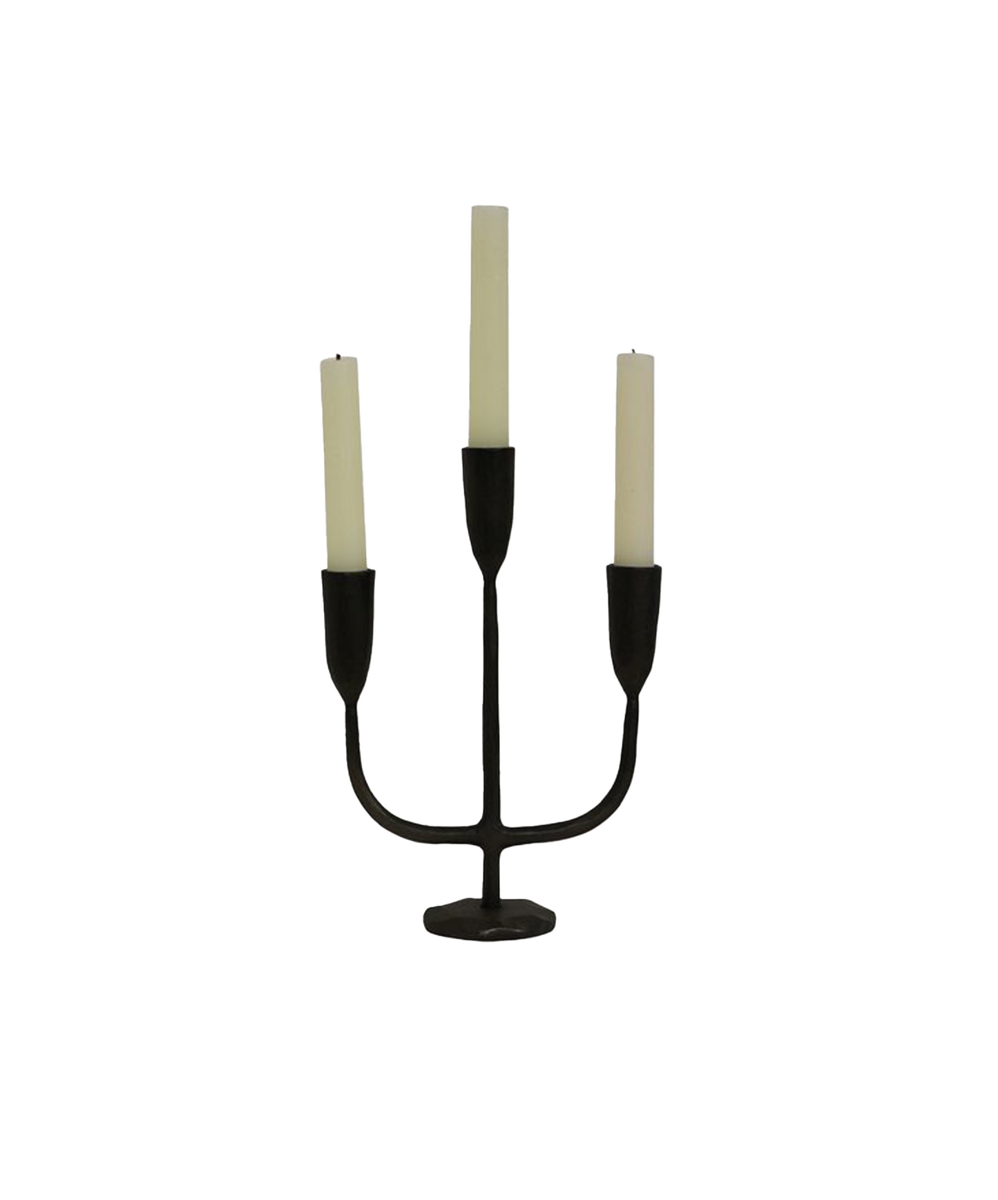 DAX 3 LIGHT CANDLESTAND - BLACK