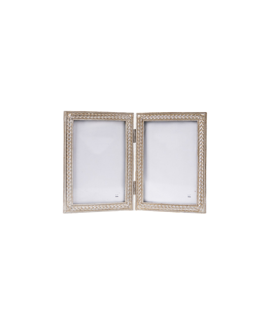 ELEANOR DOUBLE 4x6" PHOTO FRAME