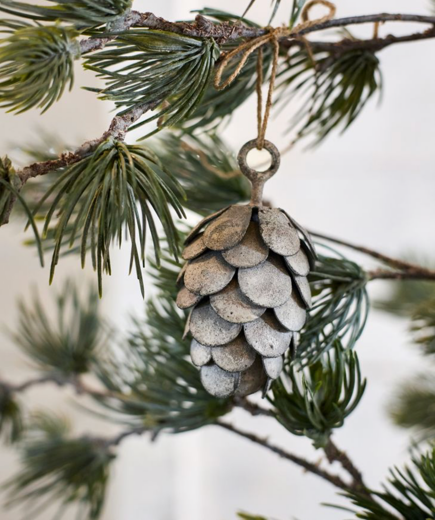 HANGING PINECONE SHORT - ASH GREY