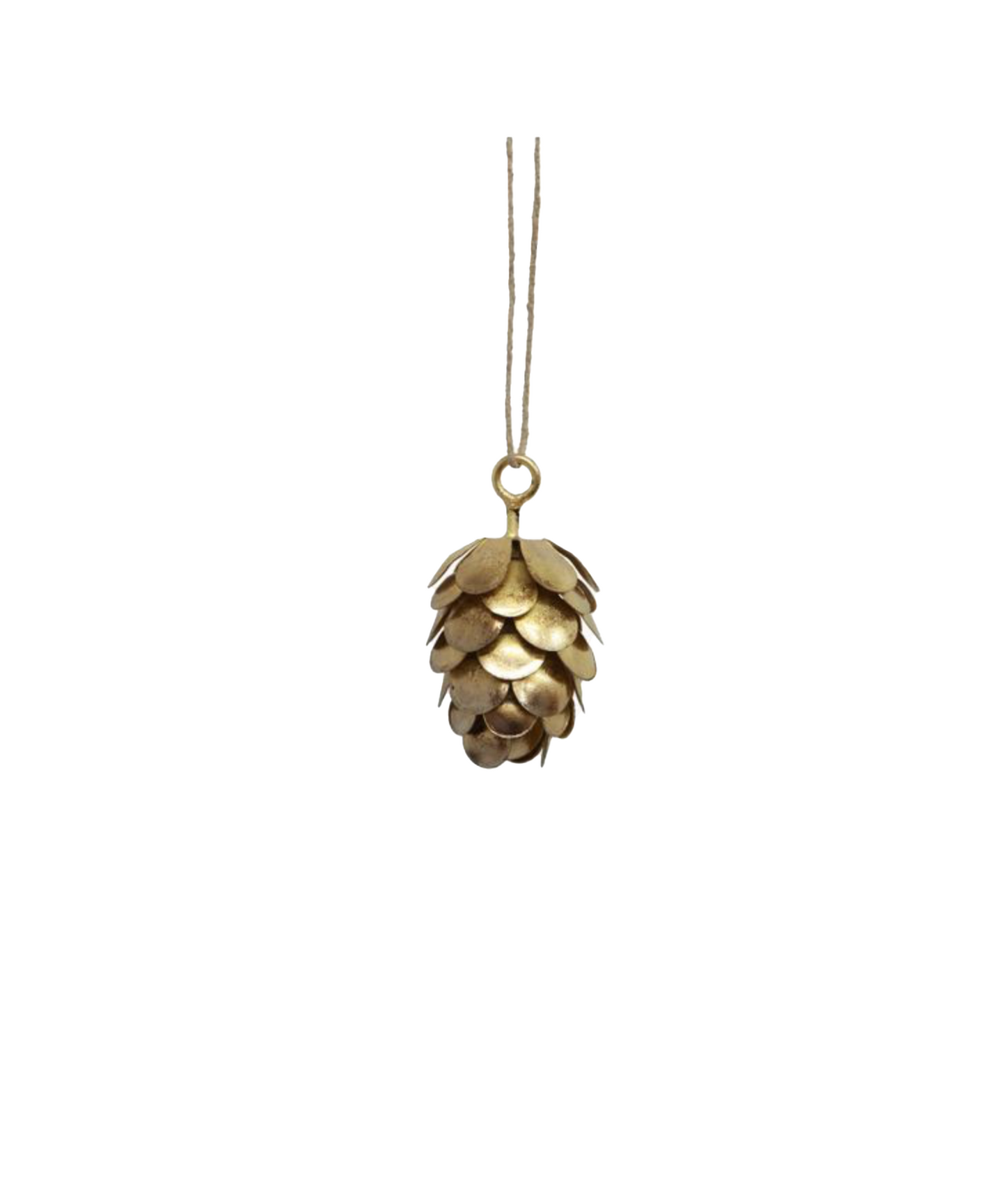 HANGING PINECONE SHORT - GOLD
