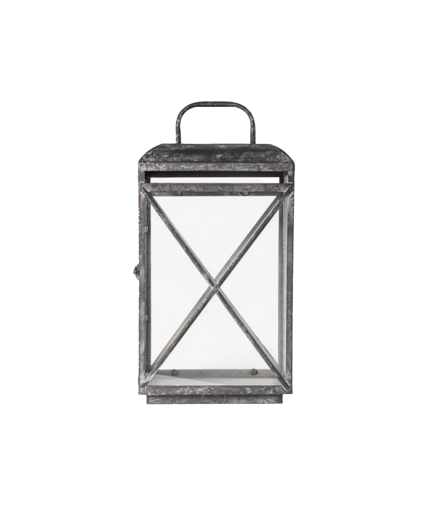 JARDIN AGED GREY LANTERN - LARGE