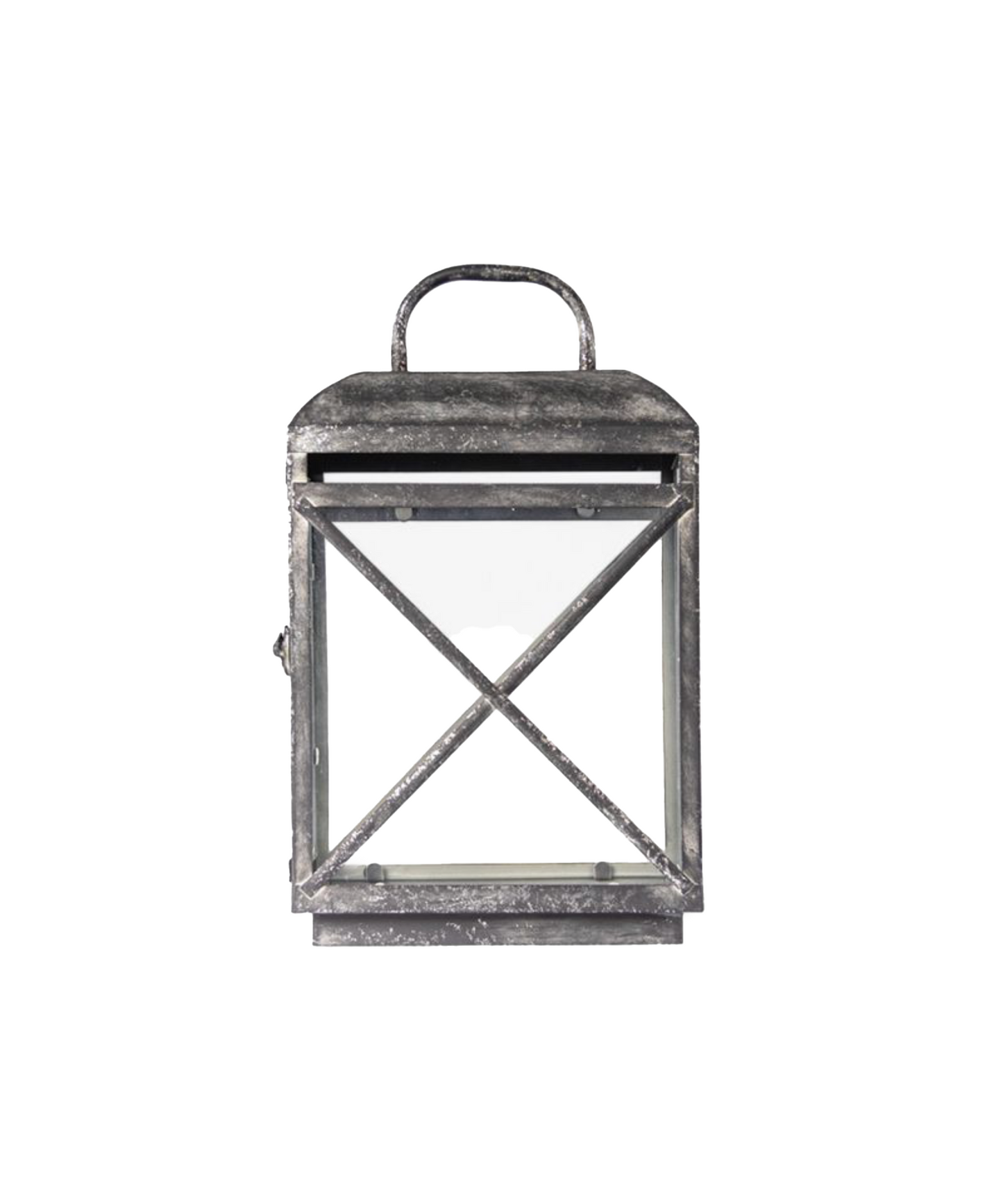 JARDIN AGED GREY LANTERN - SMALL