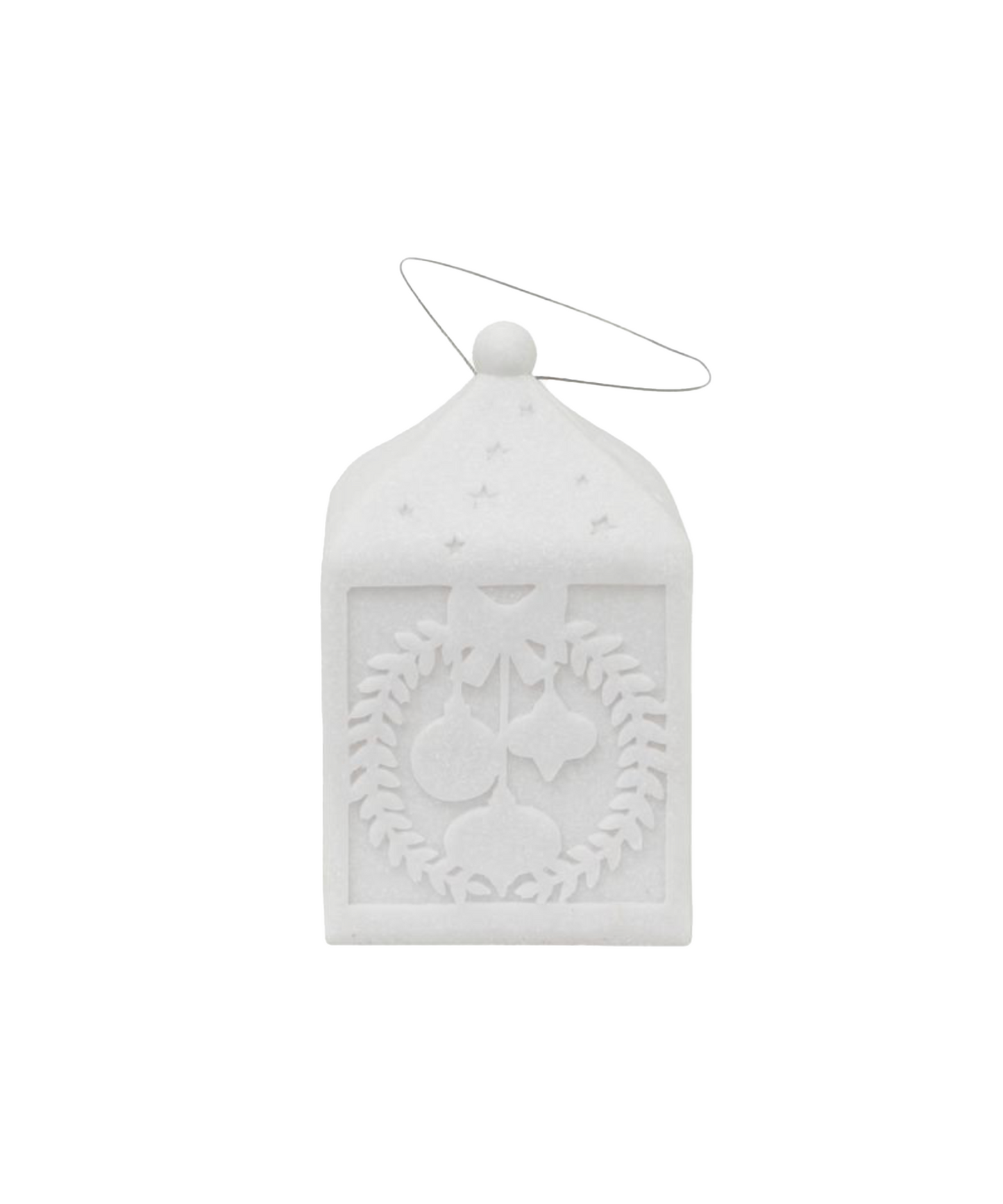 LIGHT UP BAUBLES LANTERN - SMALL