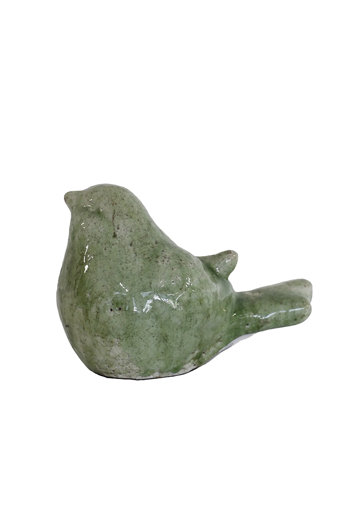 MOSS GREEN BIRDS - SET OF TWO