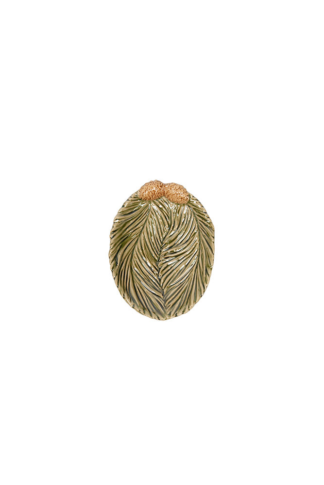 PRE ORDER: PINE TREE MOSS GREEN DISH - SMALL