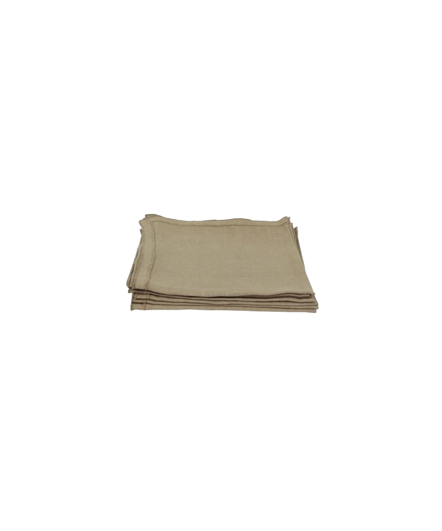 RILEY LINEN NAPKIN SET OF 4 - TAUPE