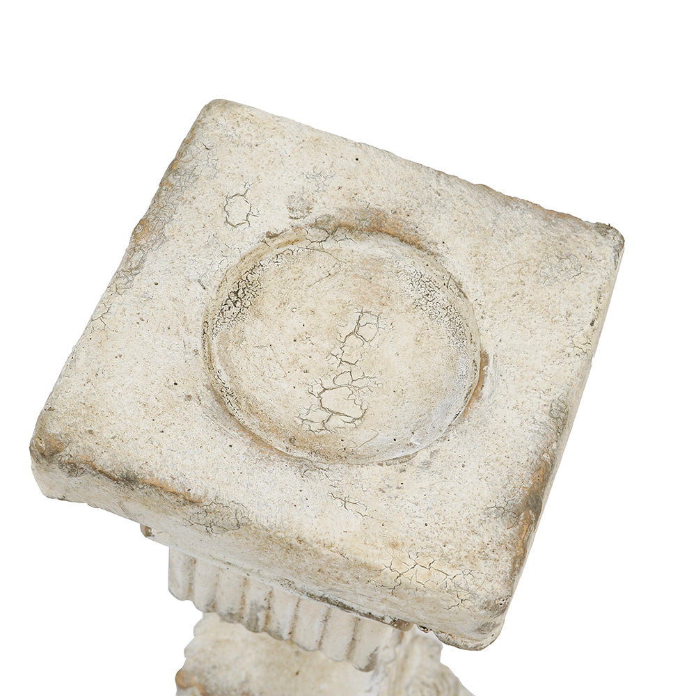 ROMAN RUIN CANDLE HOLDER - SQUARE