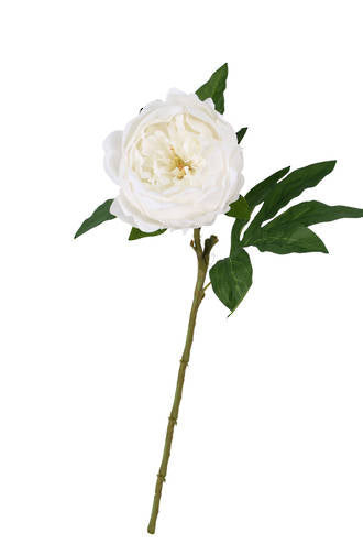 SADIE REAL TOUCH PEONY - WHITE
