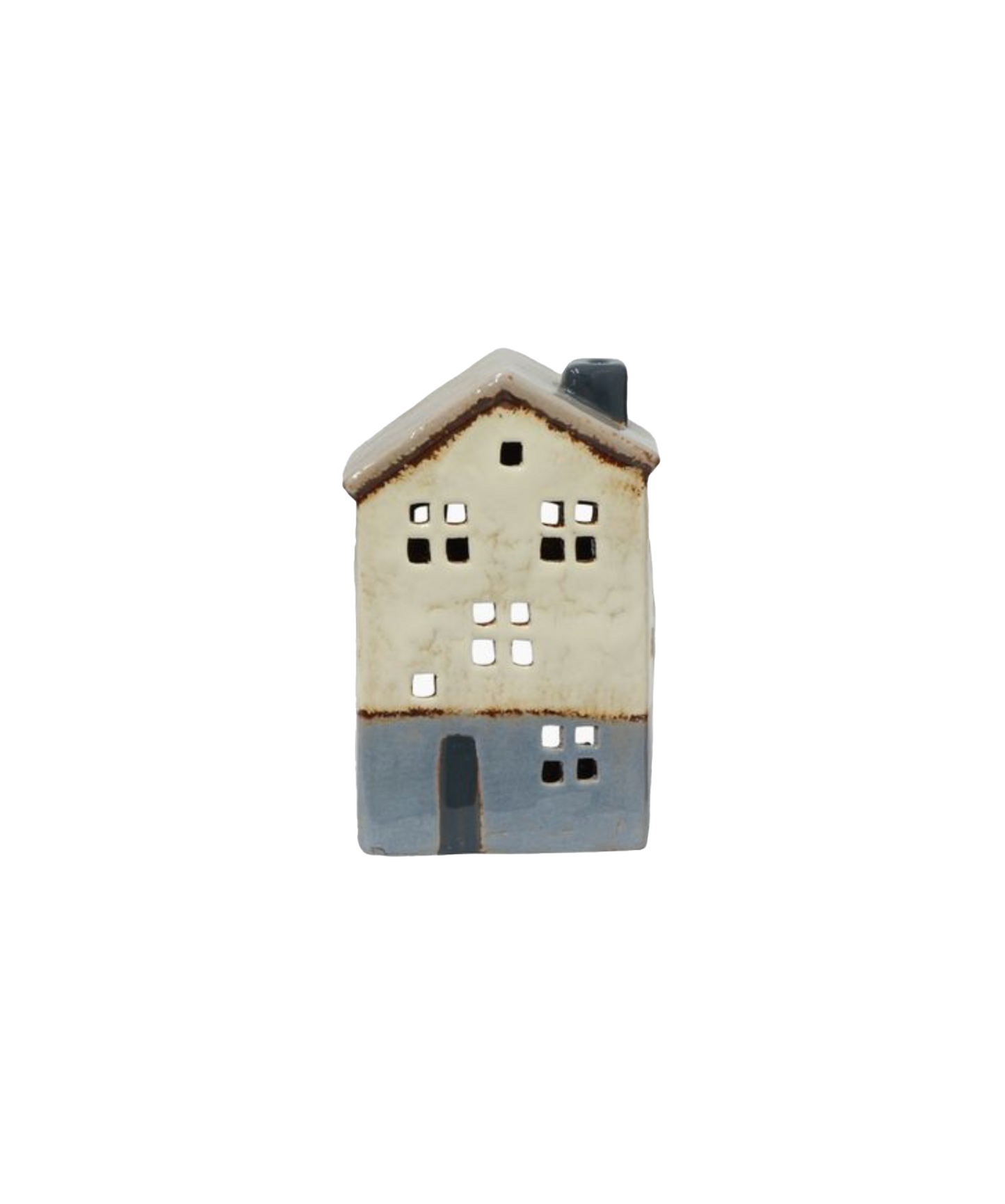 PRE ORDER: SAINT MALO TEALIGHT HOUSE WITH STONE ROOF