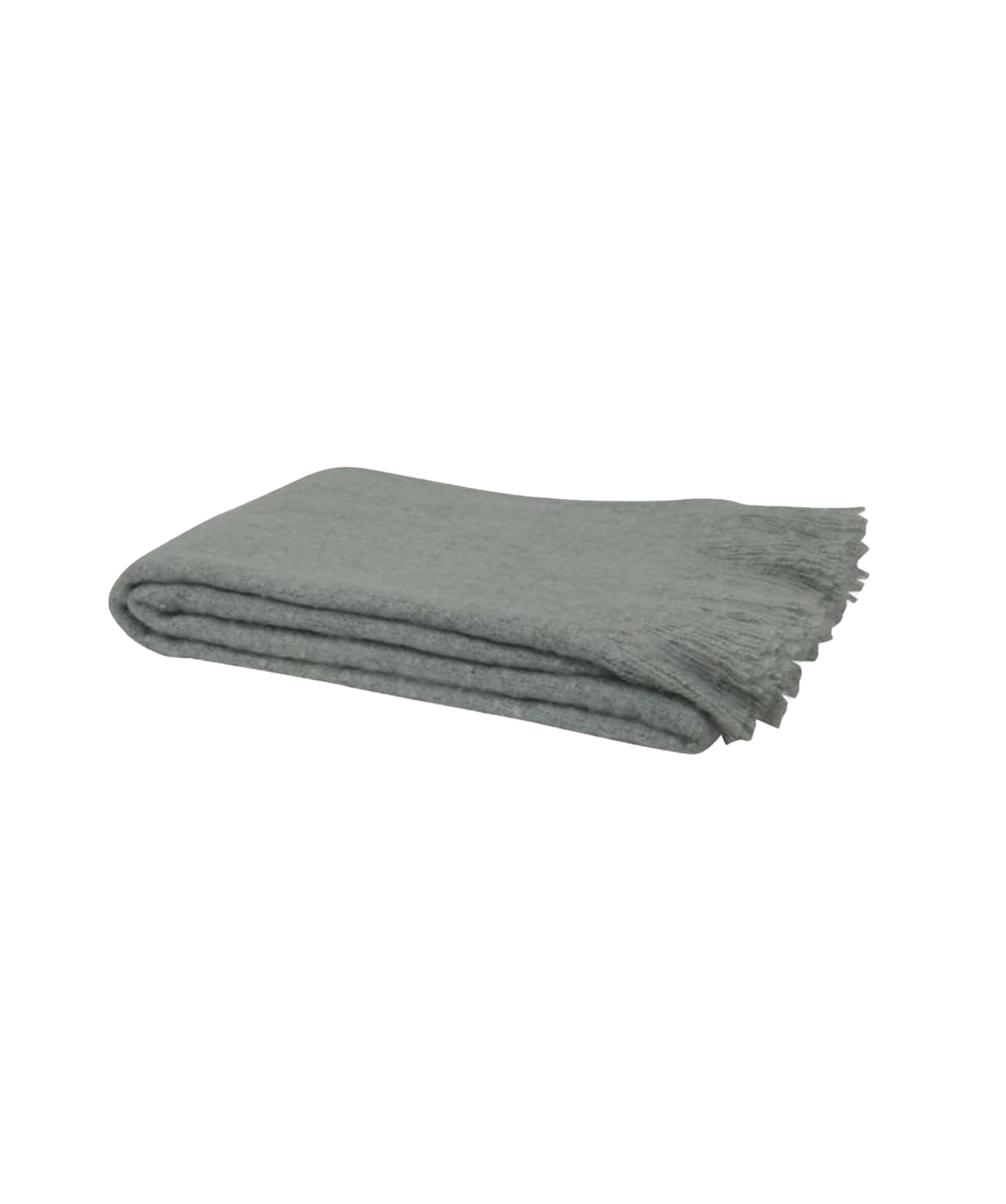 SEAFOAM TASSEL THROW