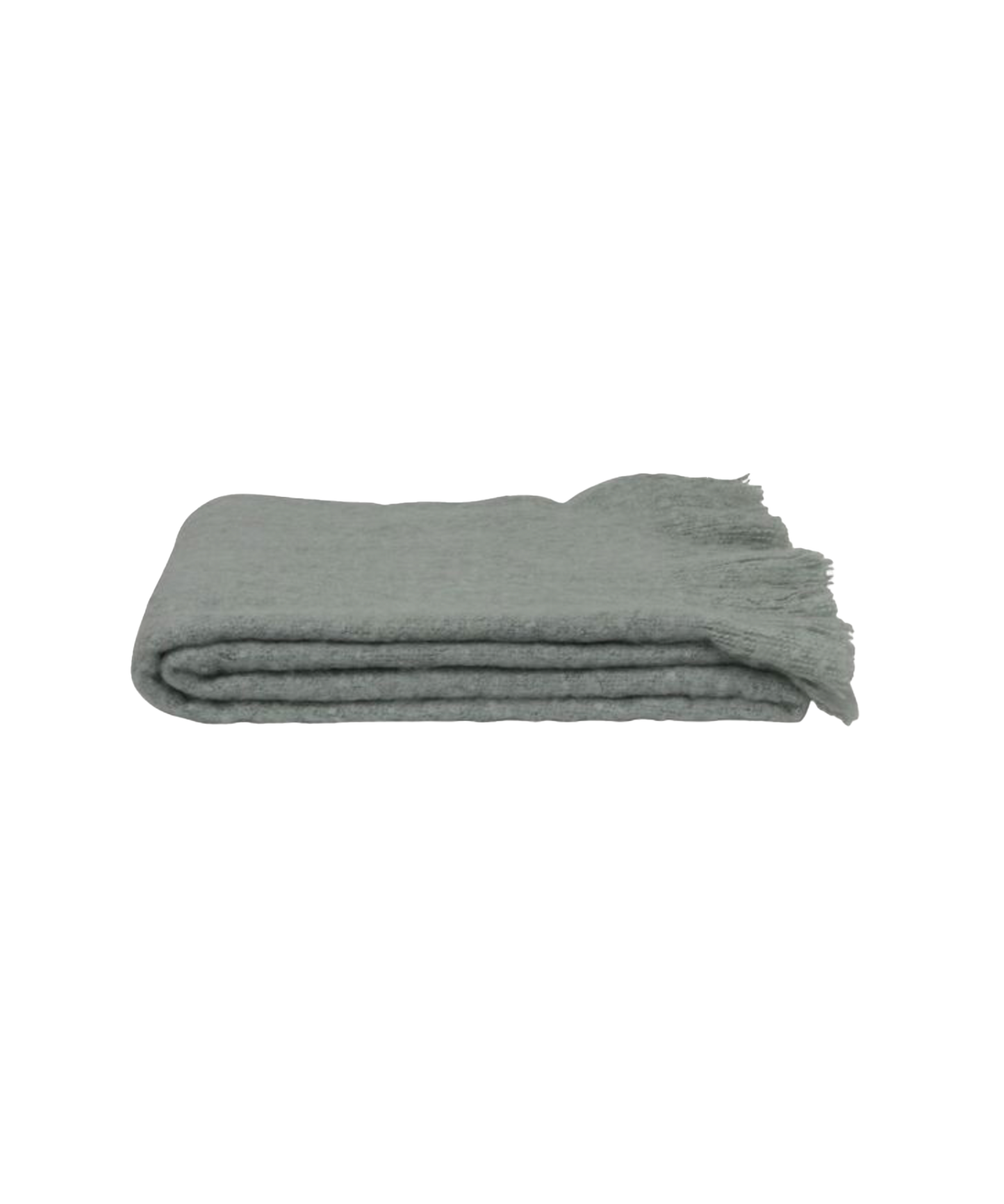 SEAFOAM TASSEL THROW