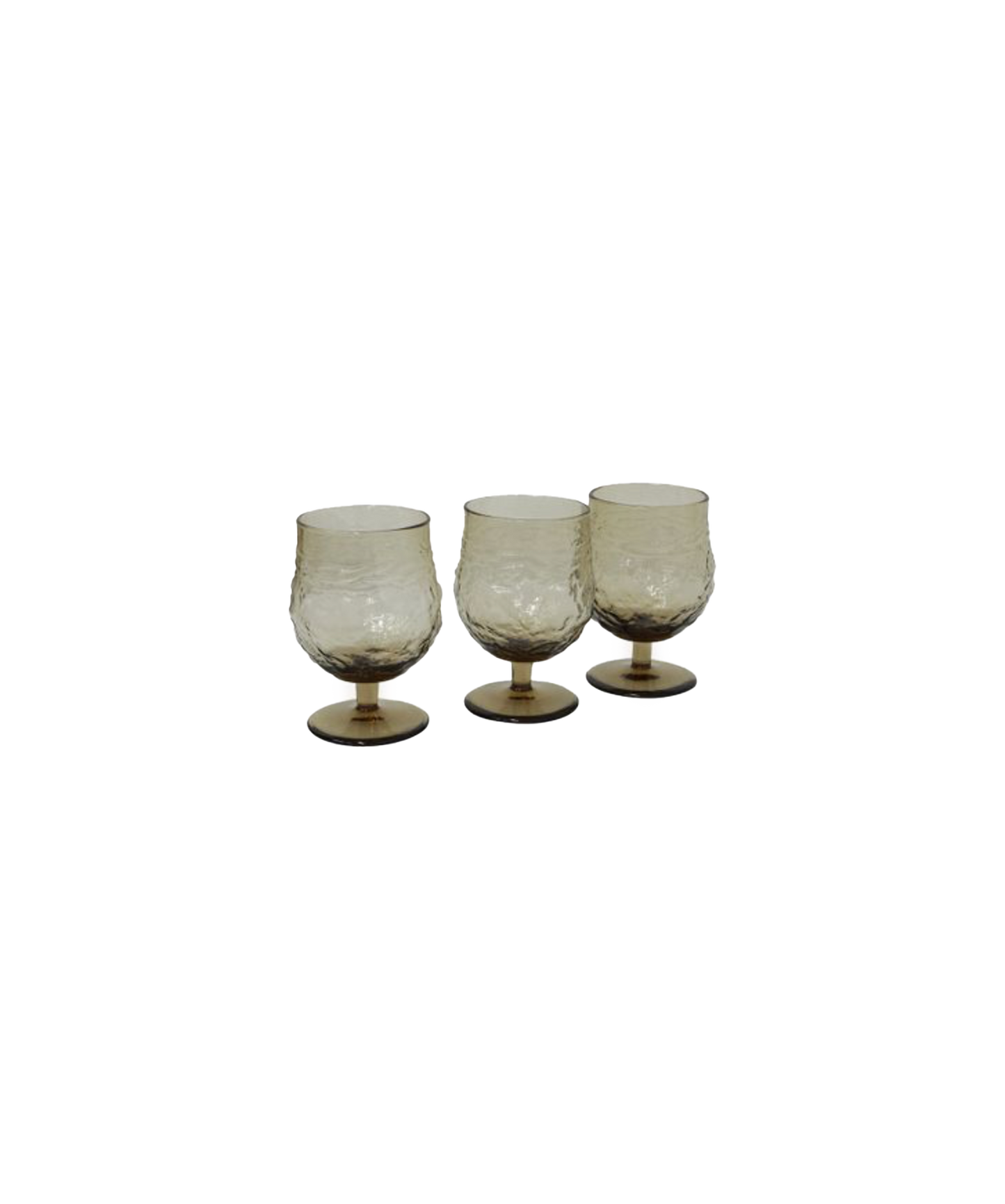 SERENA SET OF 4 WINE GOBLETS - SMOKE