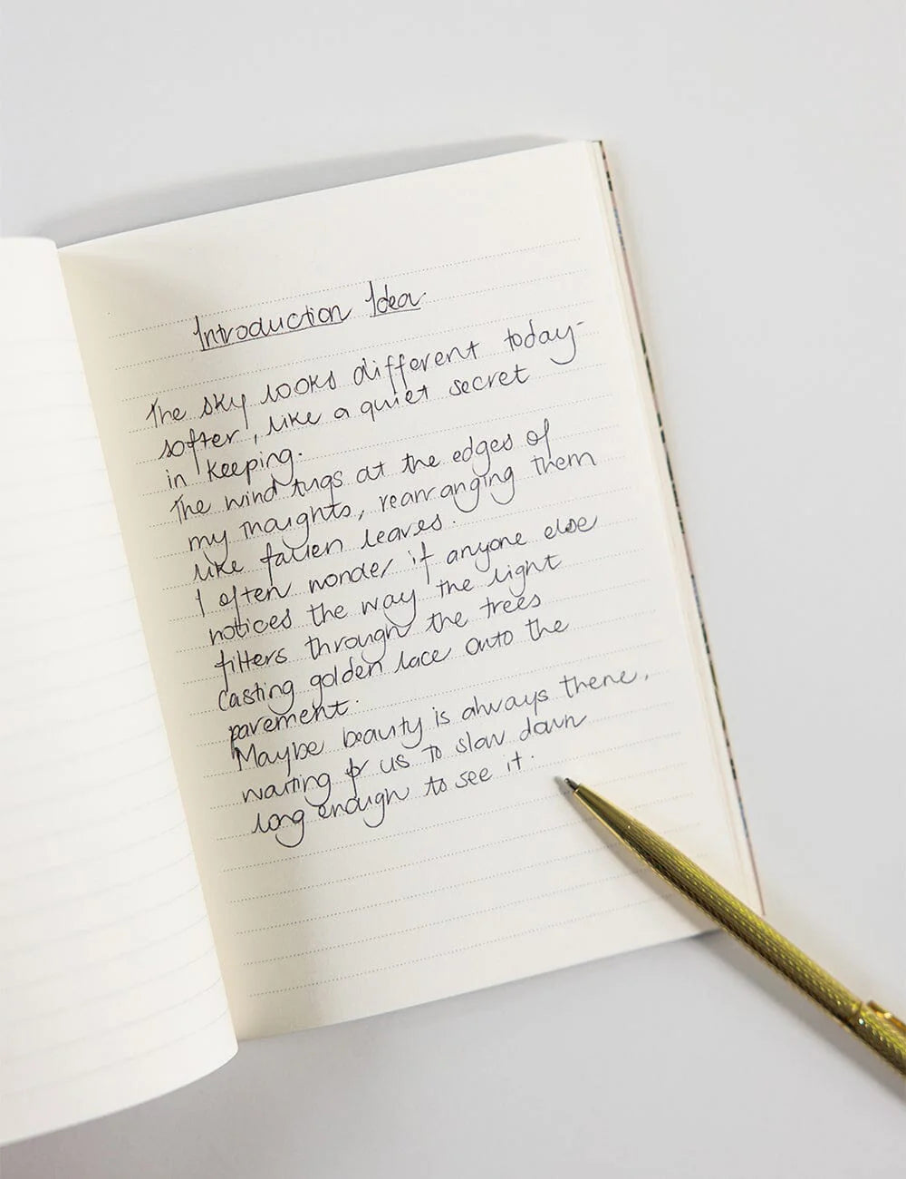 SUMMER GARDEN LINED POCKET NOTEBOOK