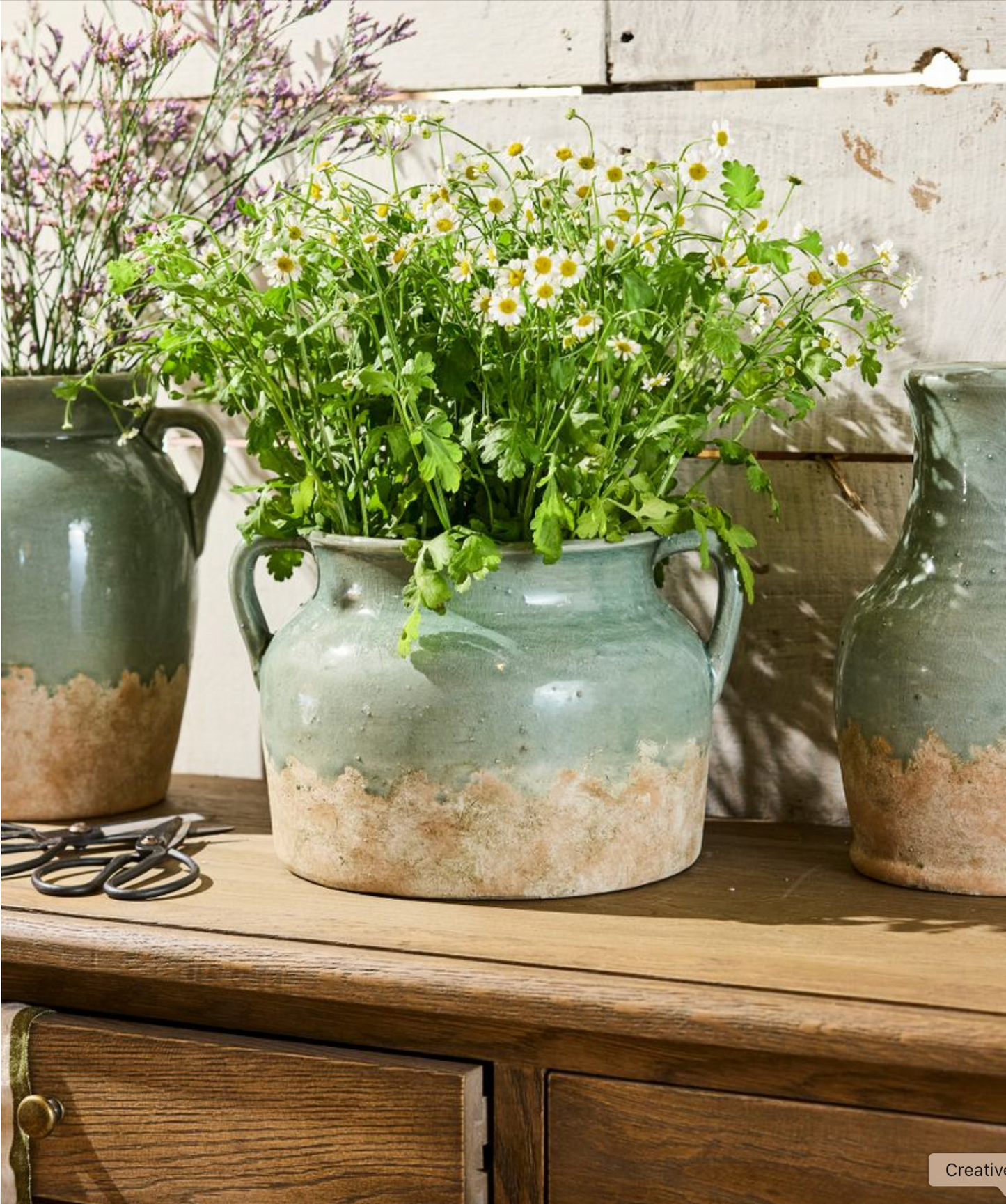 VARESE PALE BLUE VESSEL - WIDE