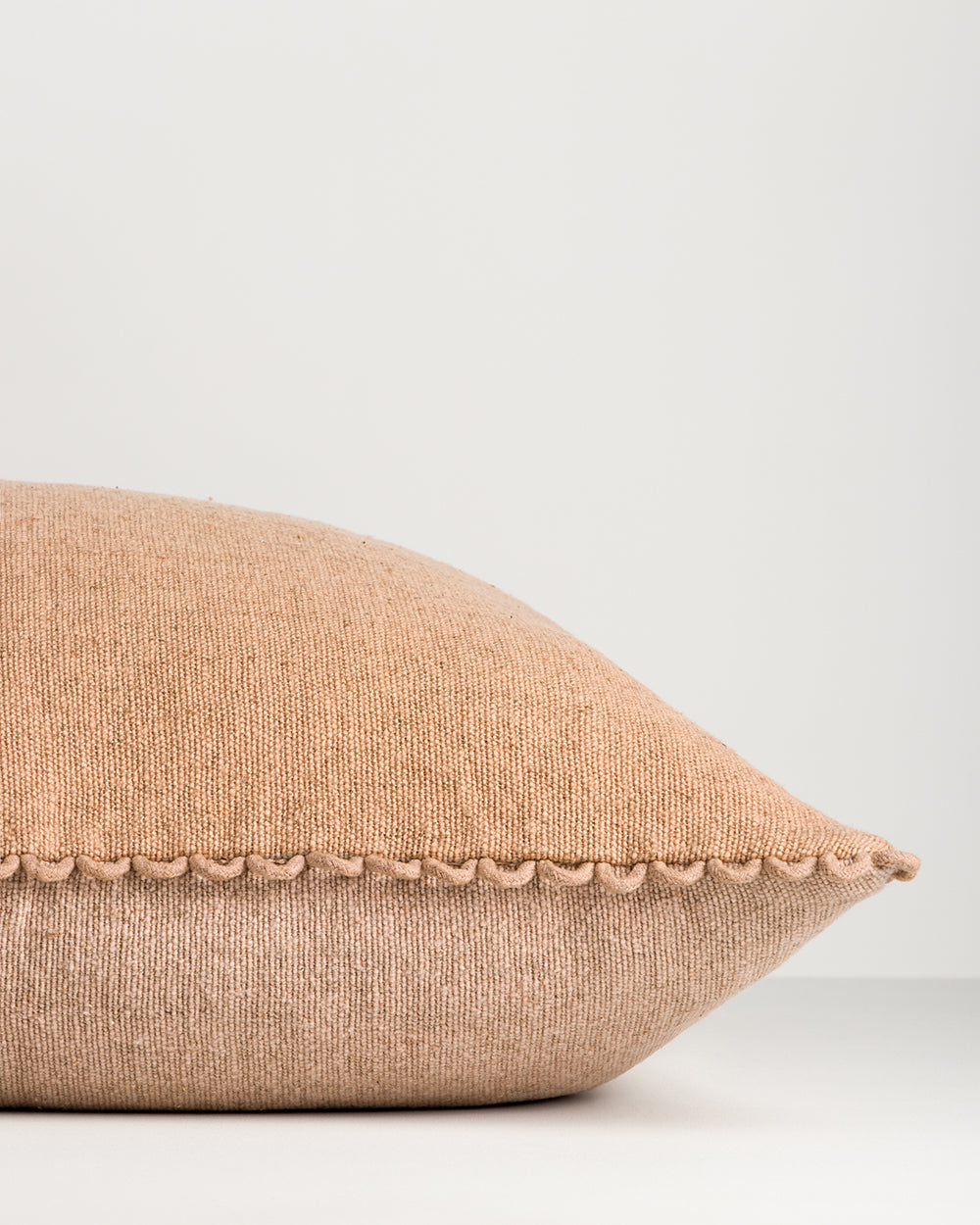 ALDEN REVERSIBLE 55 X 55CM CUSHION - CLAY