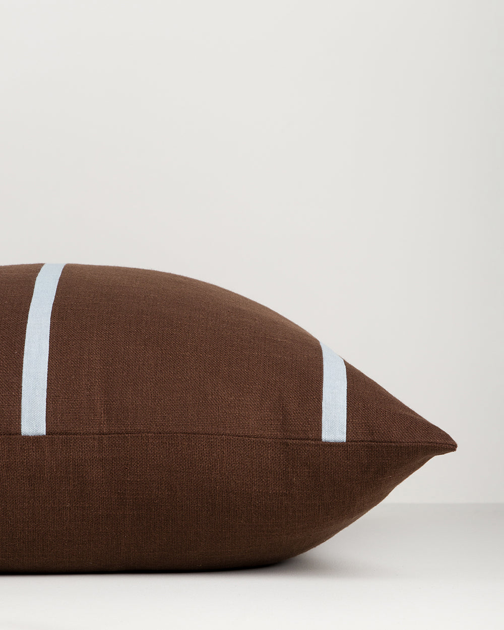 OTIS 55 X 55CM CUSHION - CHOCOLATE / SKY