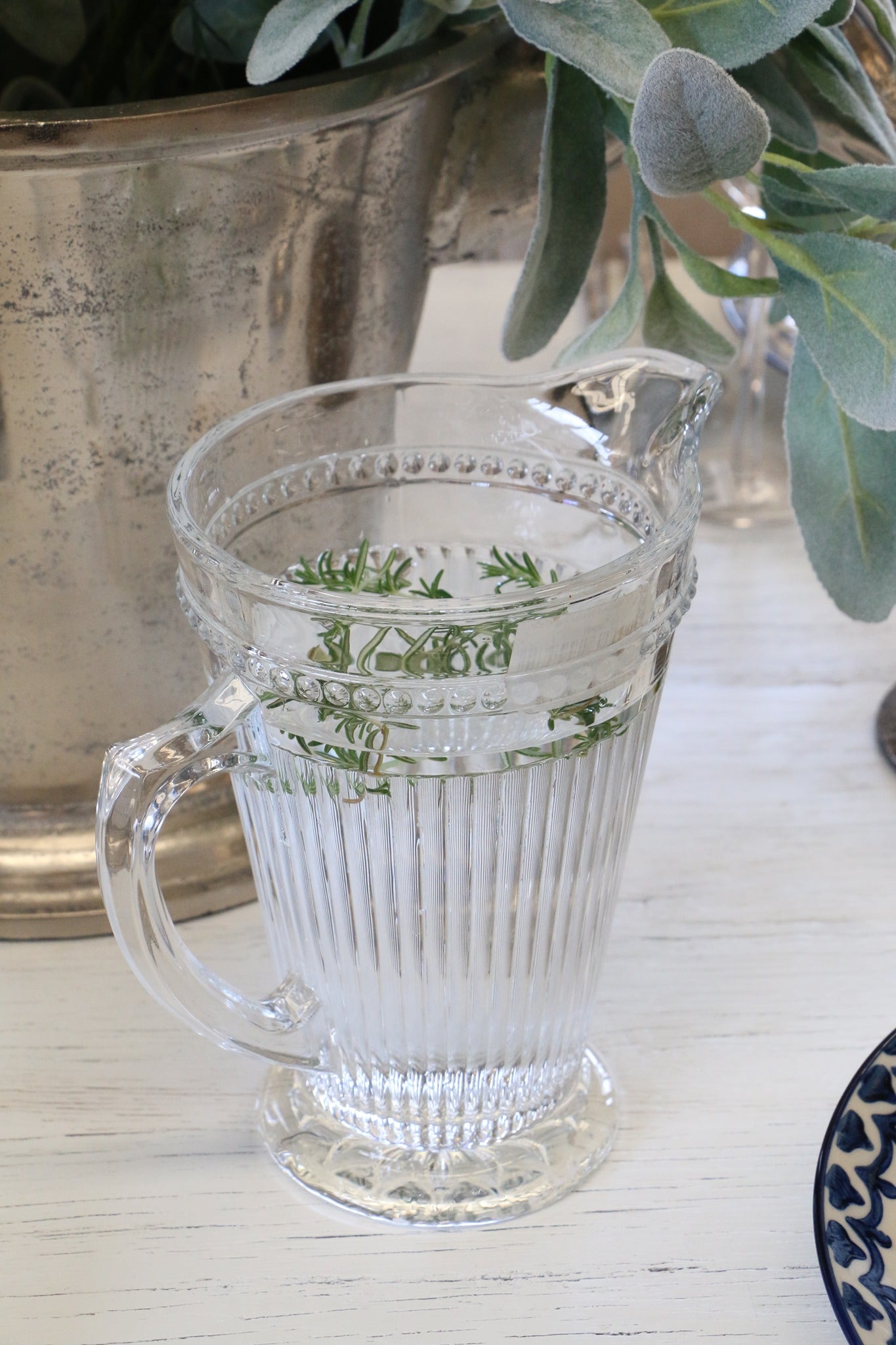RIBBED WATER JUG