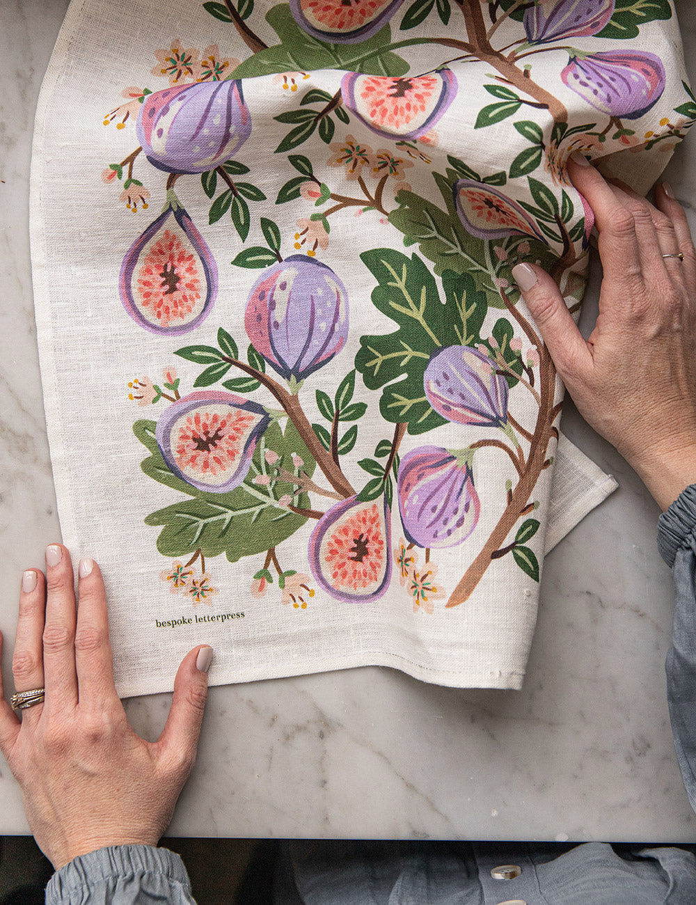 LIMITED EDITION: FIGS LINEN TEATOWEL