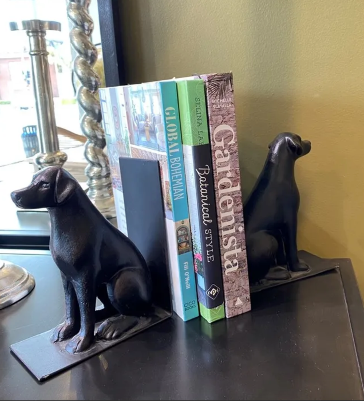 LABRADOR BOOKENDS