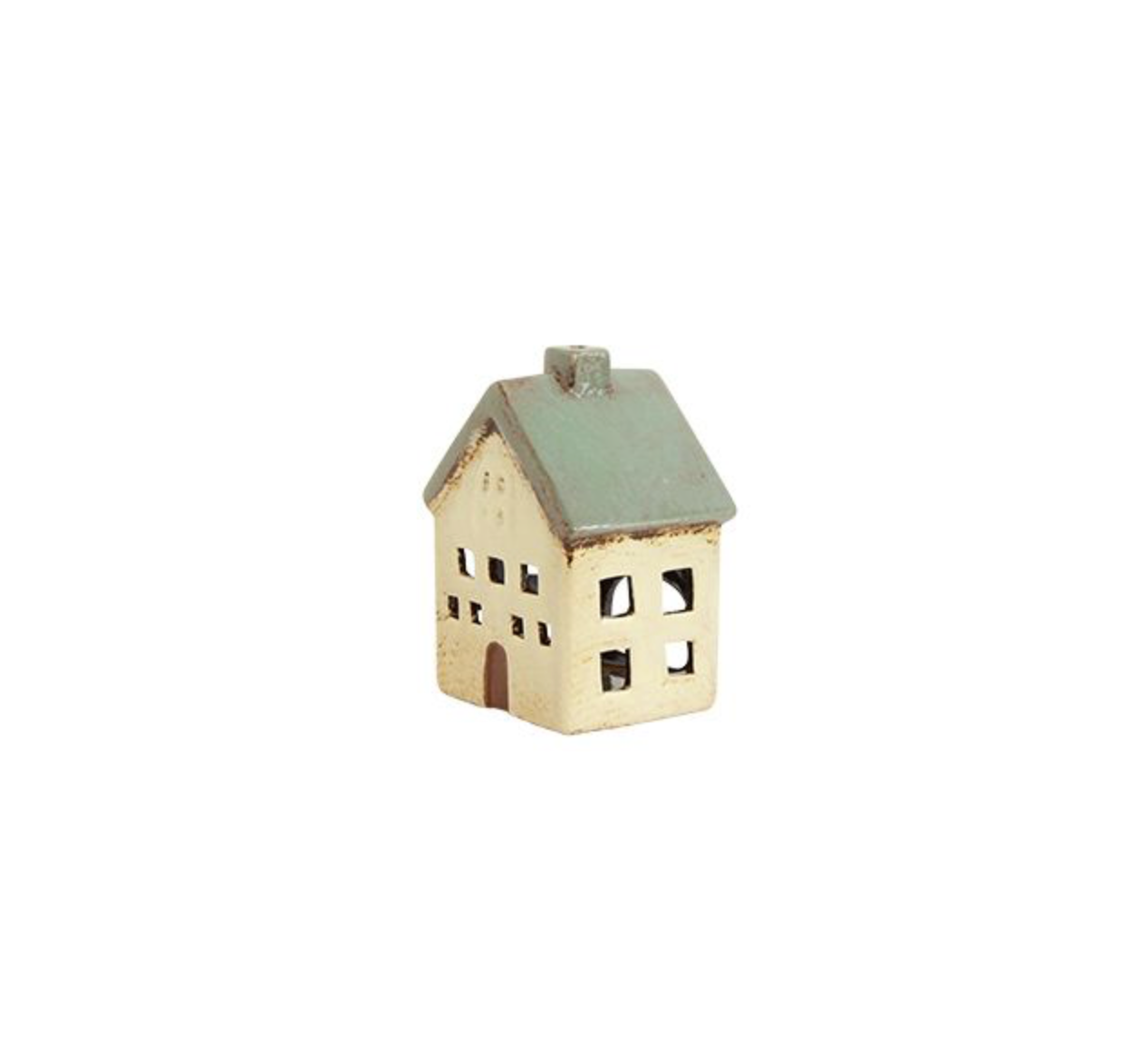 ALSACE TEALIGHT VILLA - BLUE