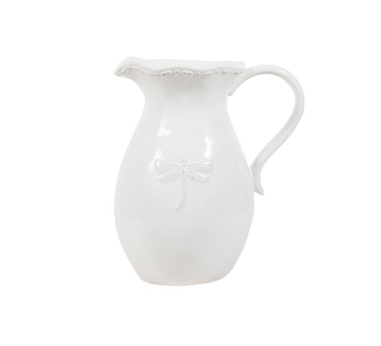 DRAGONFLY STONEWARE JUG - SMALL
