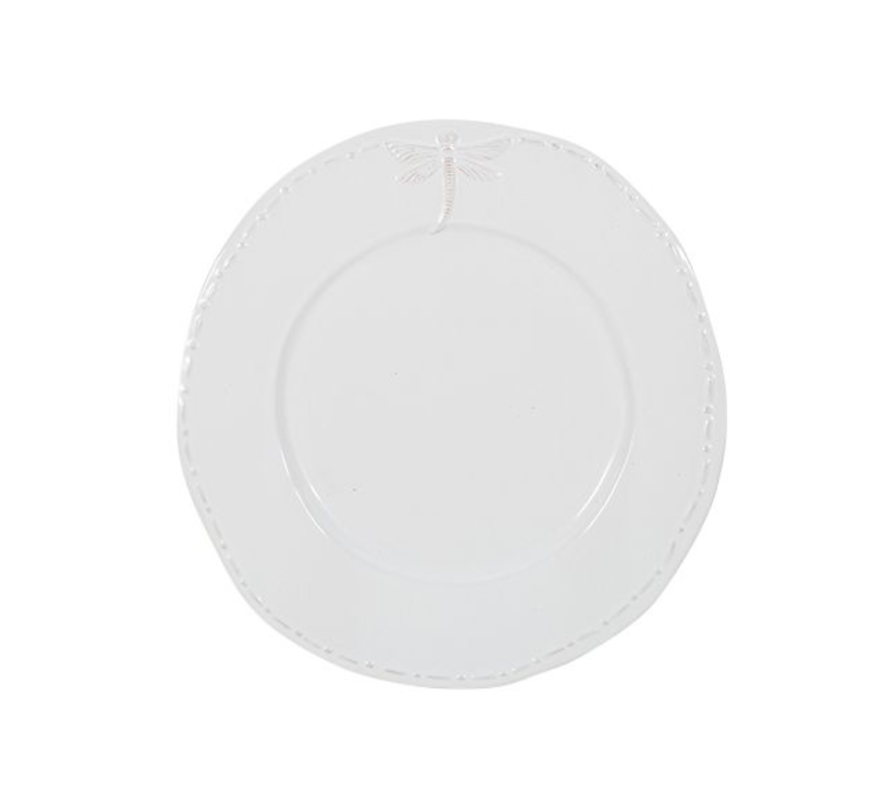 DRAGONFLY STONEWARE LUNCH PLATE