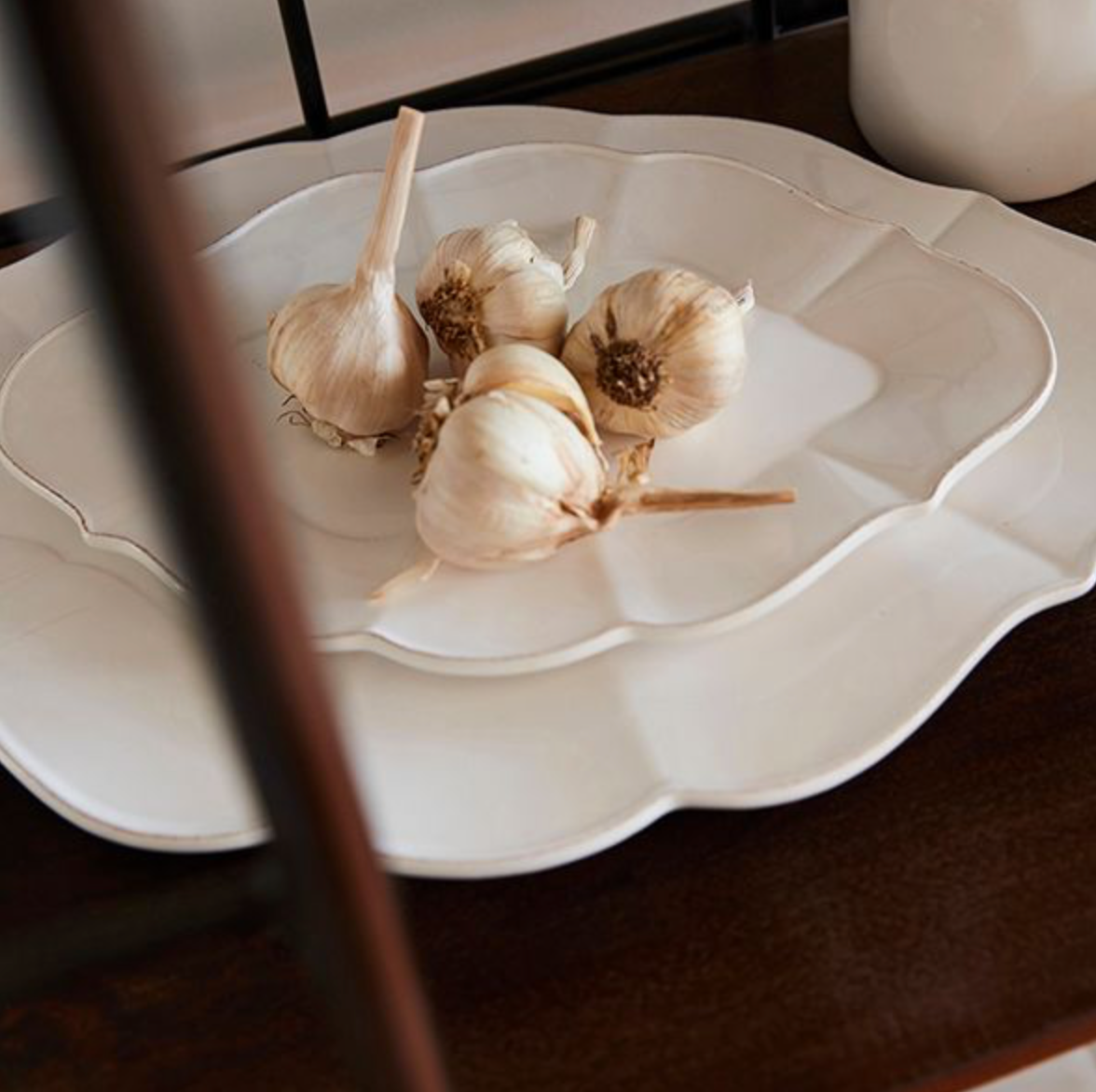 VIENNA STONEWARE OVAL PLATTER - SMALL