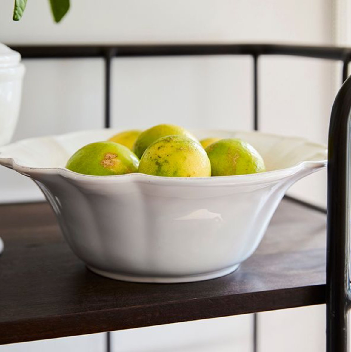 VIENNA STONEWARE ROUND SALAD BOWL - LARGE