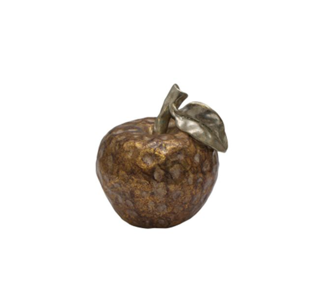 GOLD APPLE ORNAMENT