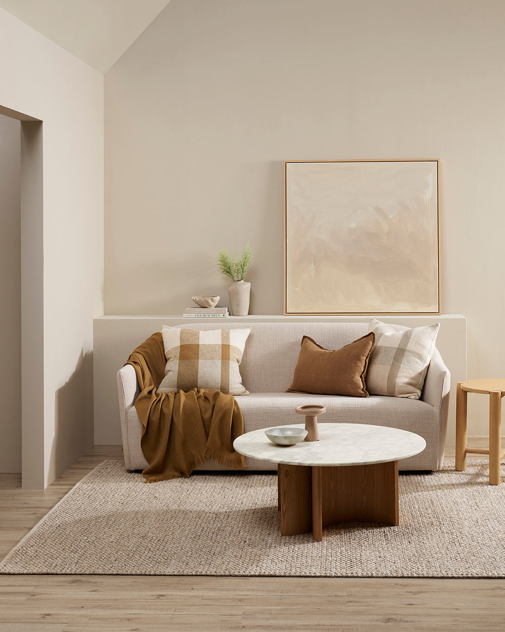 ALTONA THROW - CUMIN