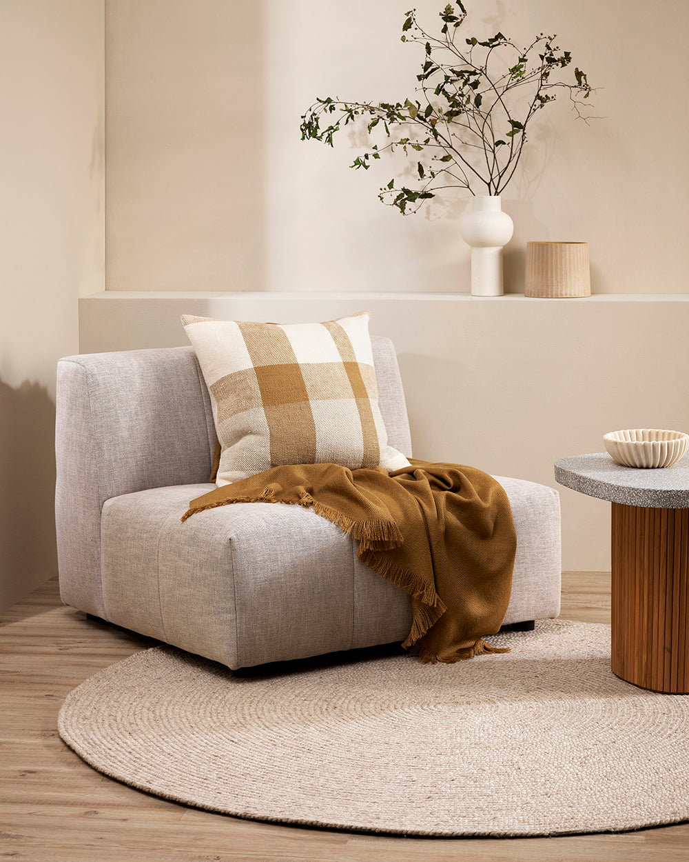 ALTONA THROW - CUMIN