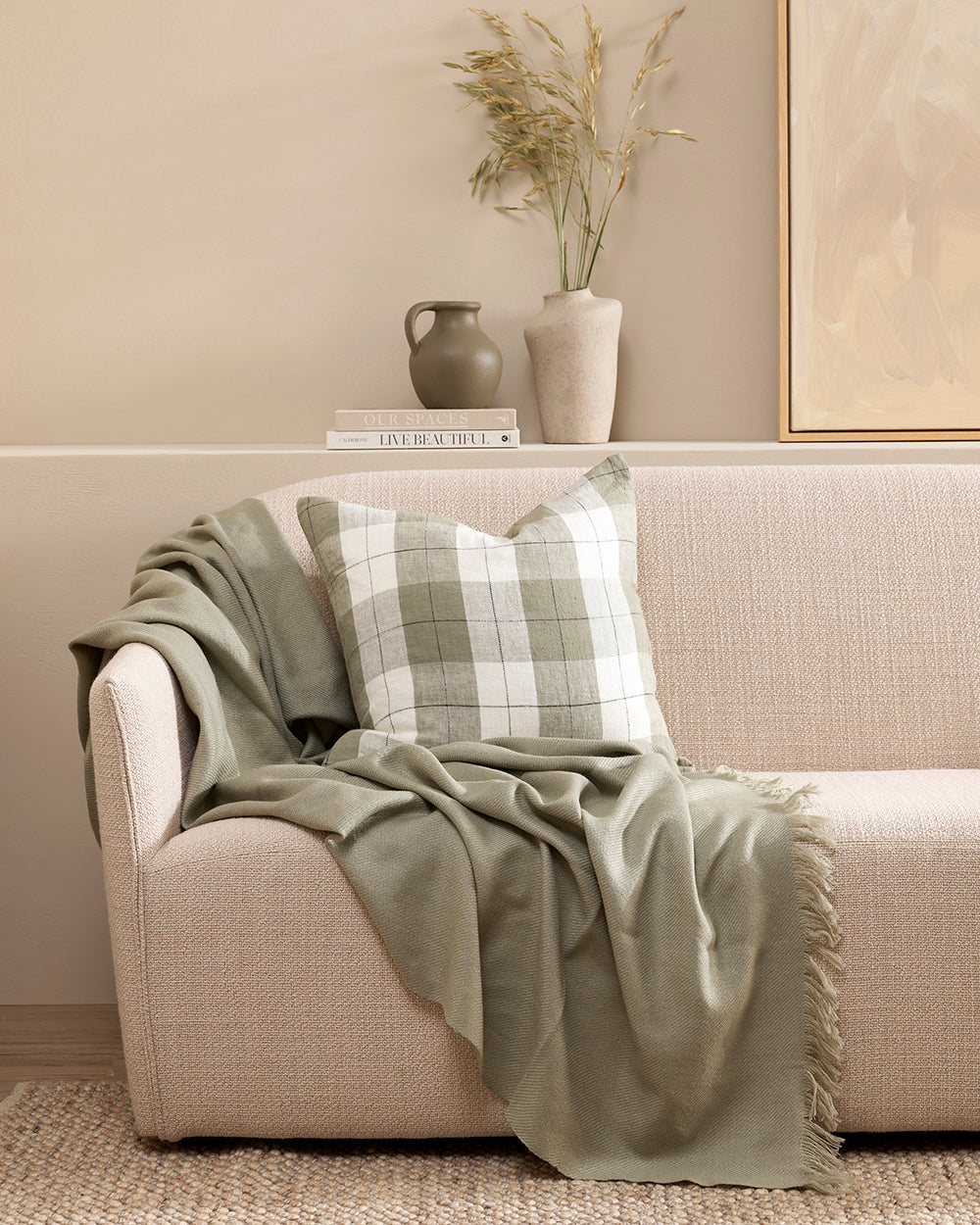 ALTONA THROW - SAGE