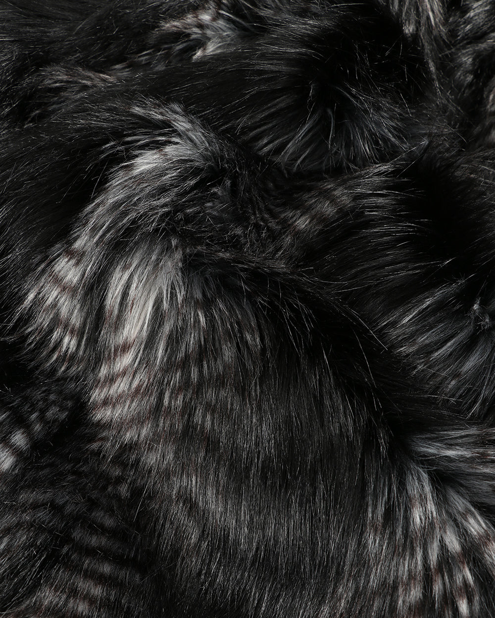 BLACK COYOTE FAUX FUR CUSHIONS