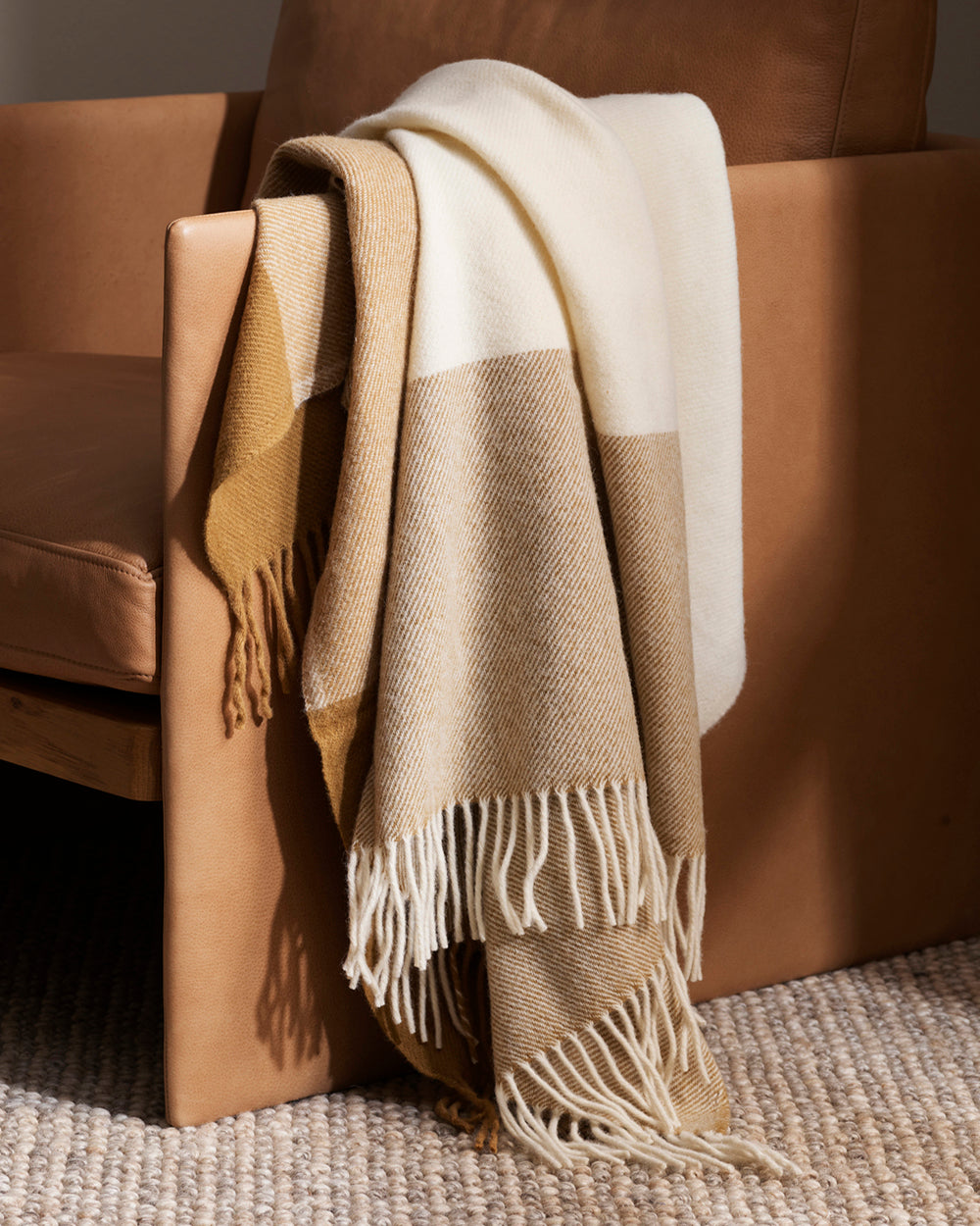 GLADSTONE NZ LAMBS WOOL THROW