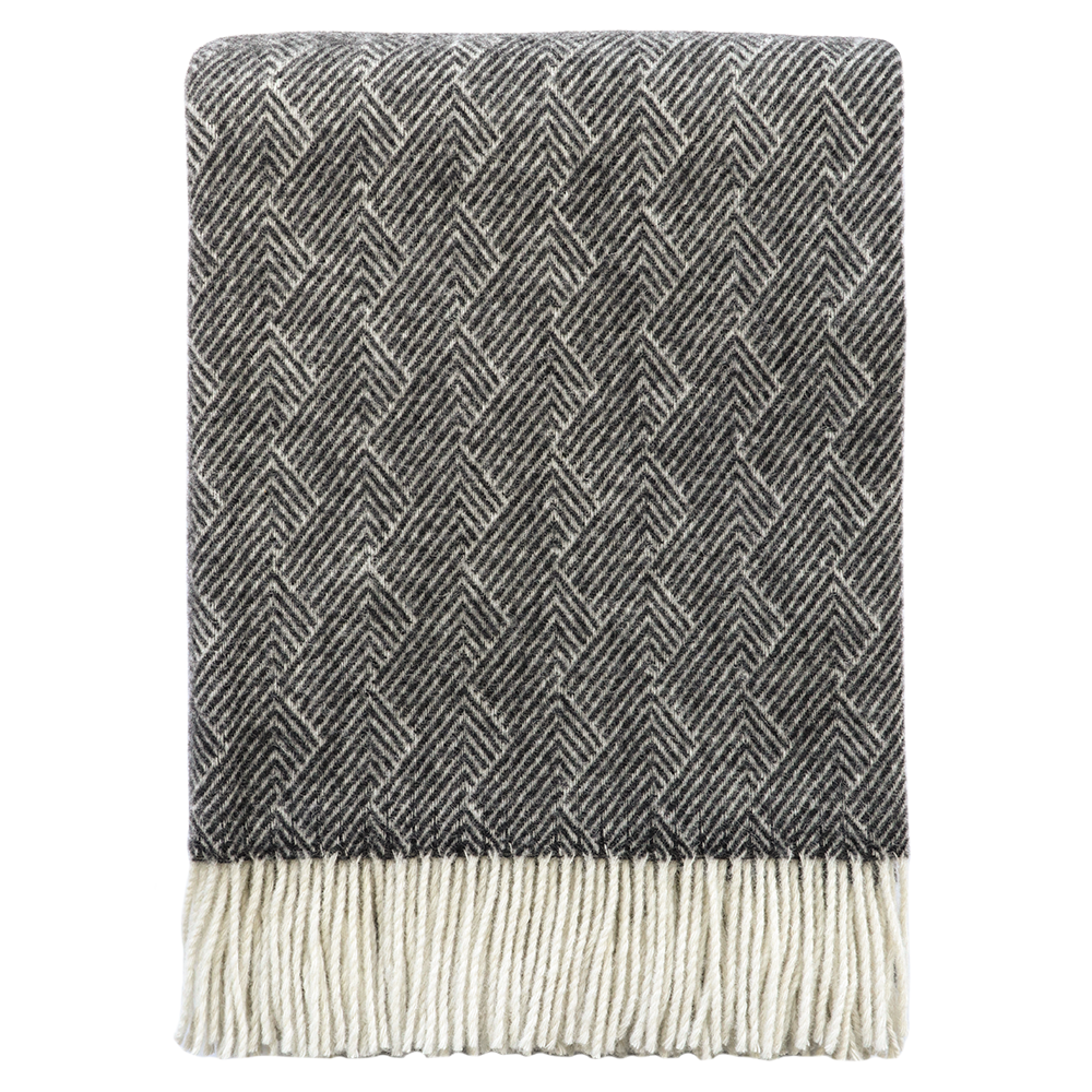 LANA LICORICE NZ WOOL THROW