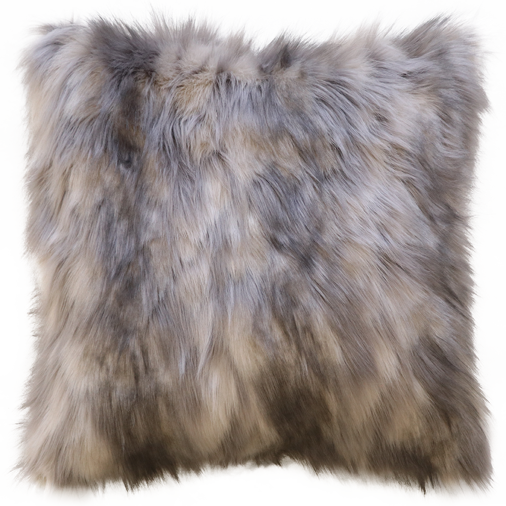 MOUNTAIN HARE FAUX FUR CUSHIONS