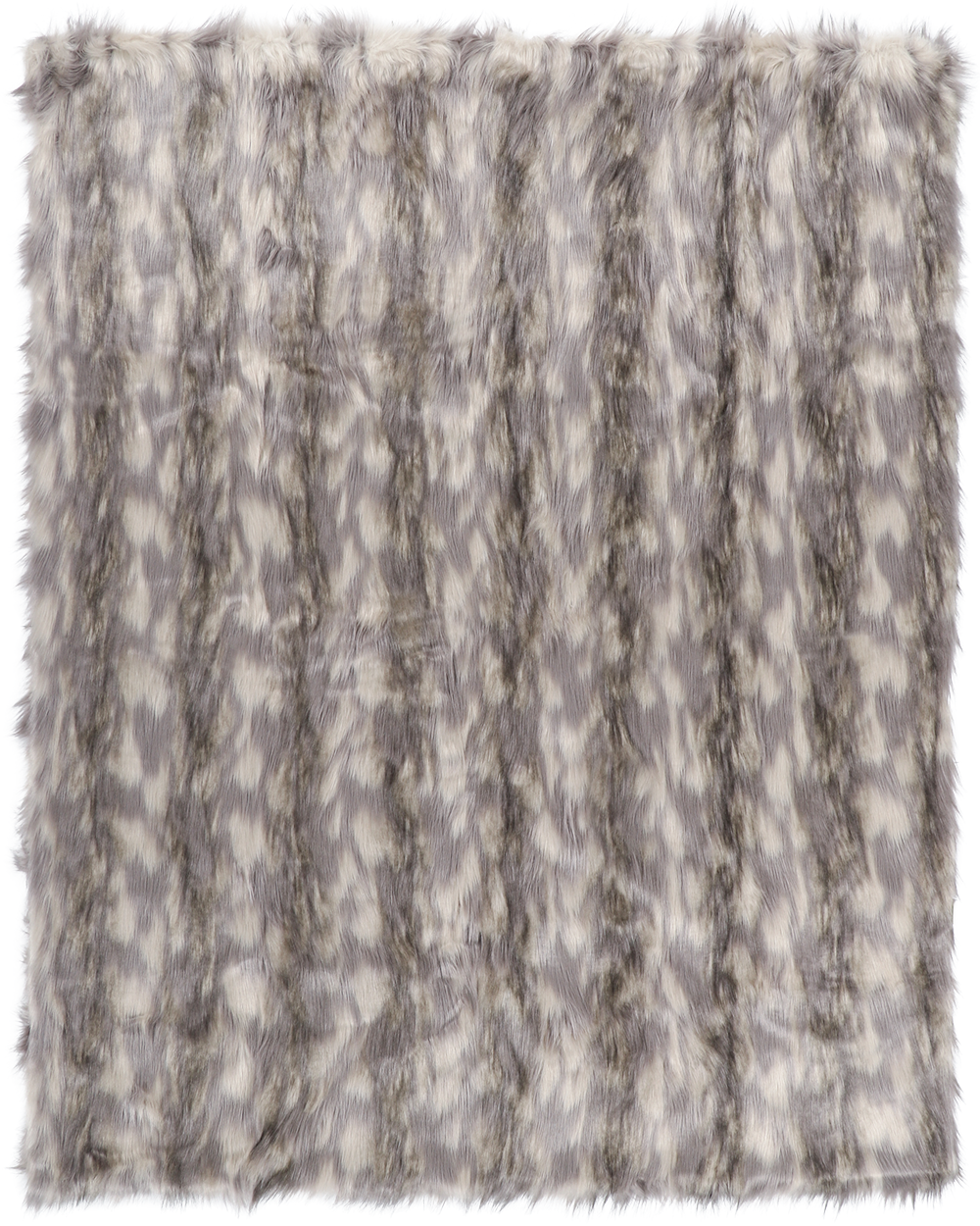MOUNTAIN HARE FAUX FUR THROW