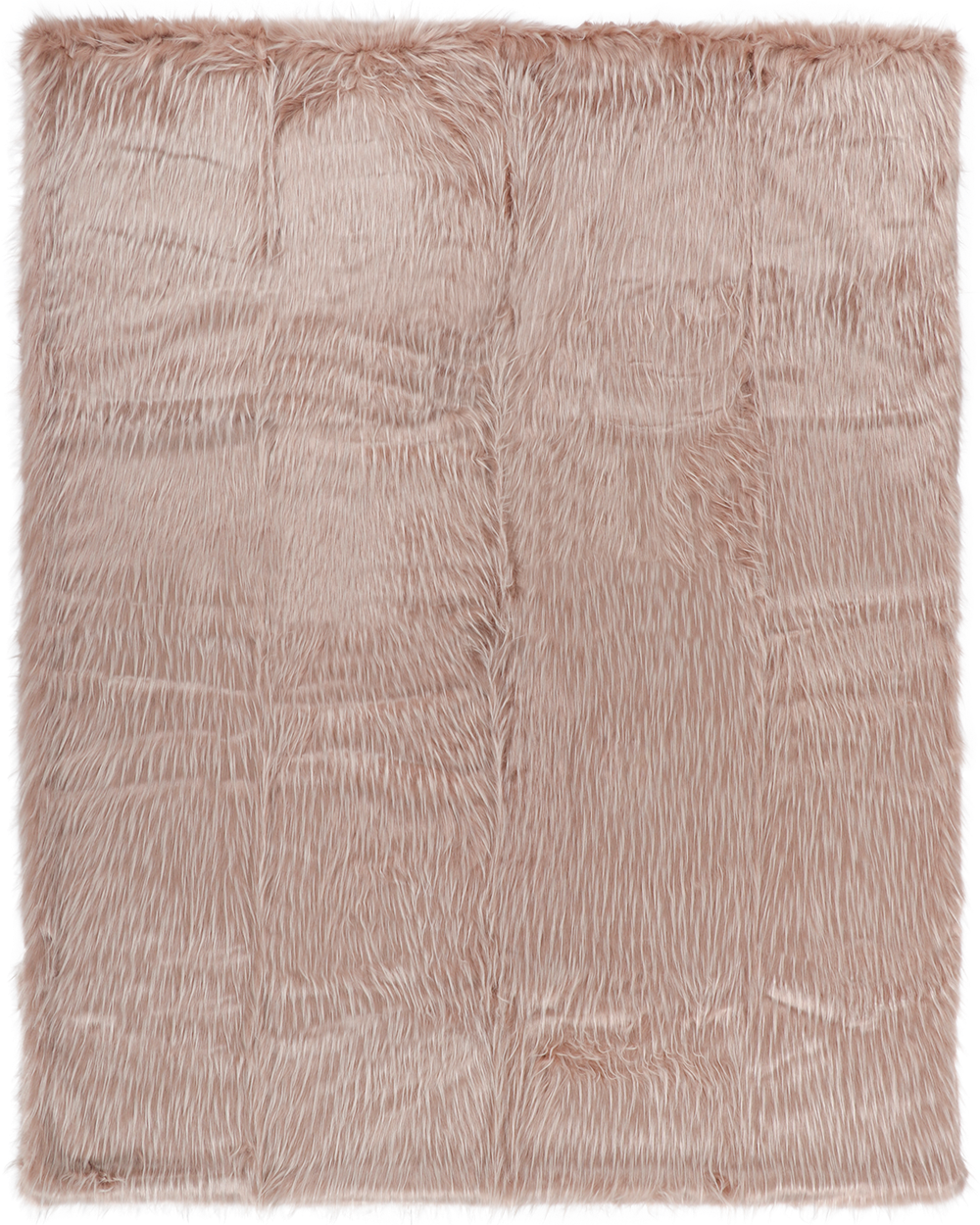 PEONY PLUME FAUX FUR THROW