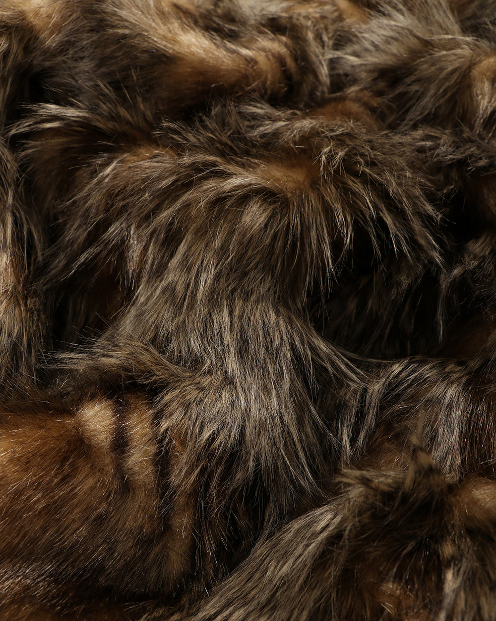 RED FOX FAUX FUR THROW