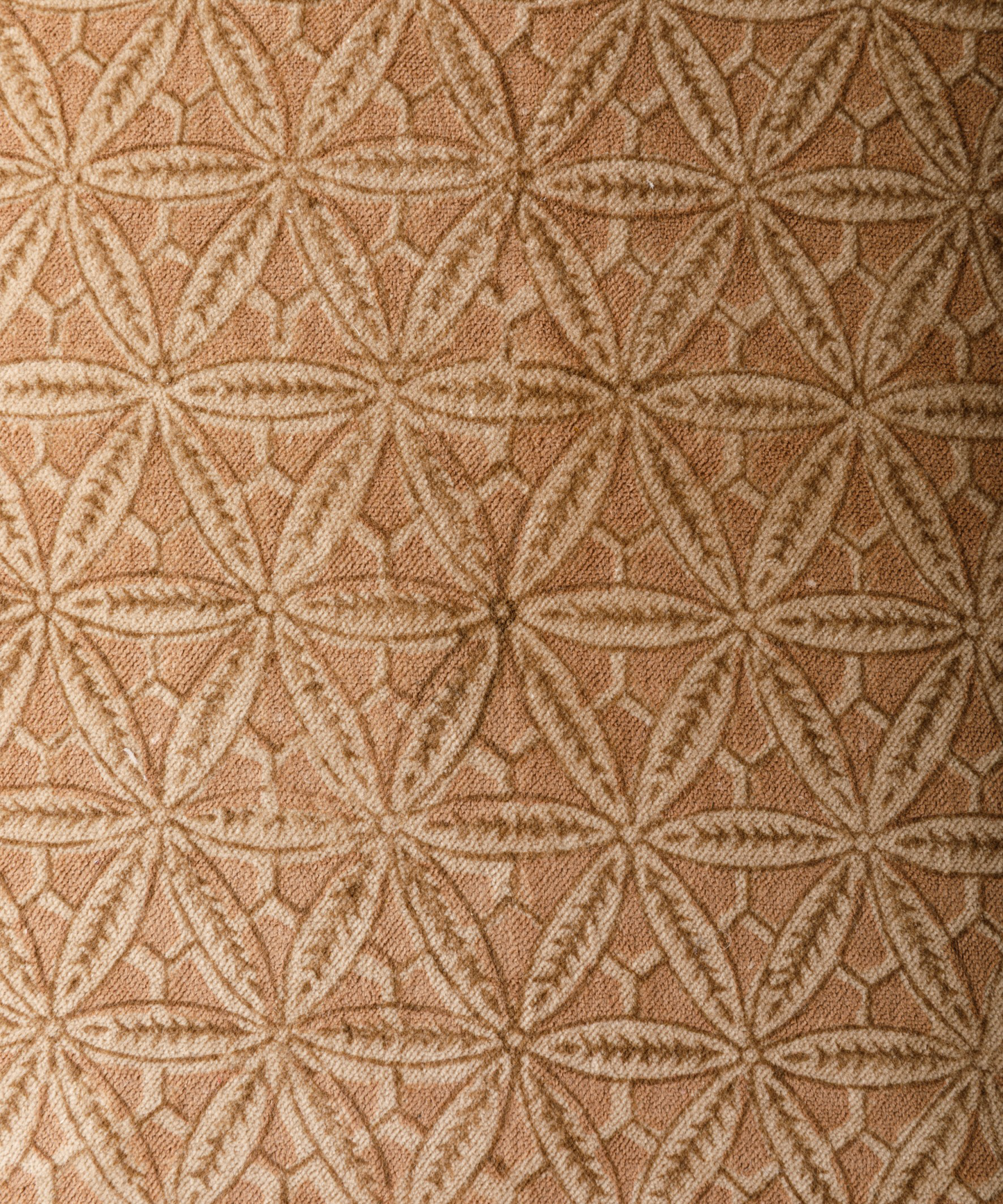 AMELIE HANDBLOCK VELVET CUSHION