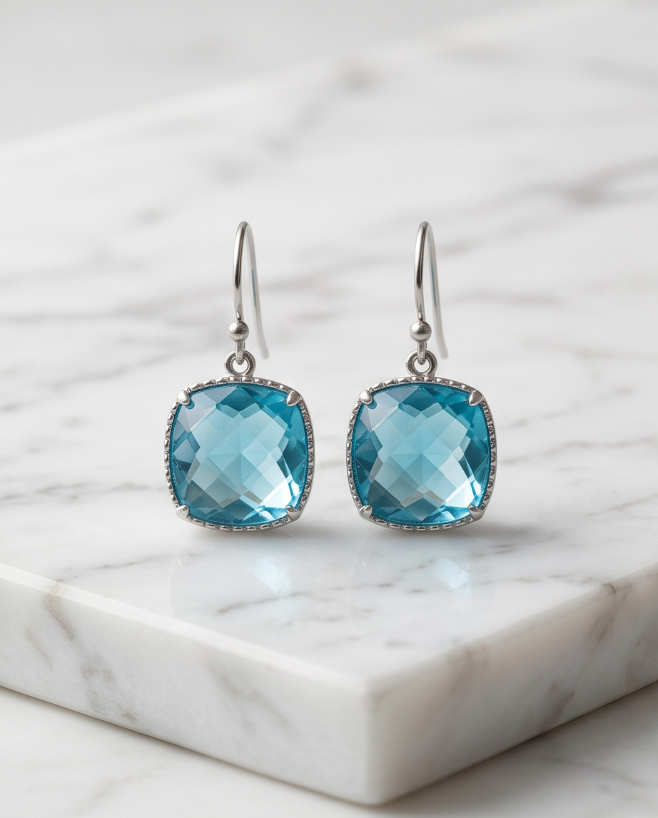 AMRAPALI EARRINGS - LAGOON