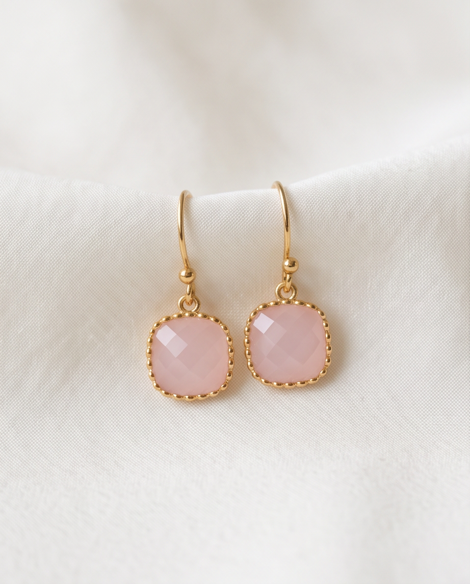 AMRAPALI EARRINGS - LEMONADE PNK
