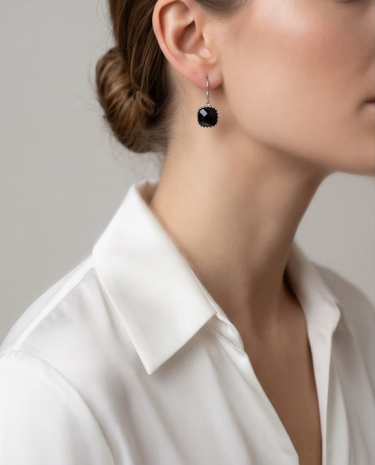 AMRAPALI EARRINGS - NOIR