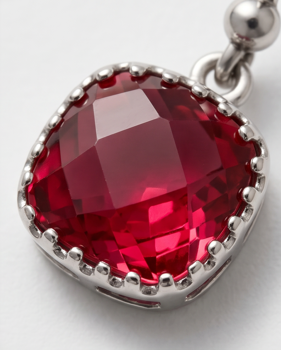 AMRAPALI EARRINGS - RUBY ROSE