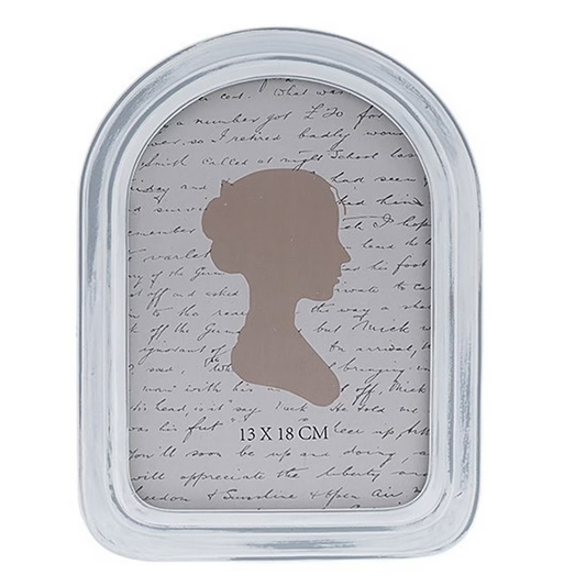 ARCHED 5X7 PHOTO FRAME - SILVER